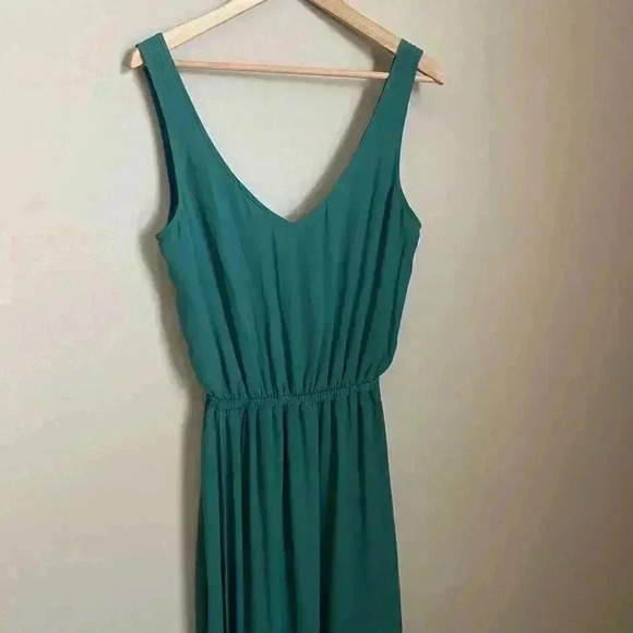 SHOW ME YOUR MUMU Kendall Soft V-Back A-Line Gown Size Large - Picture 3 of 12